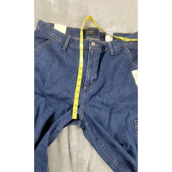 NWT women's barrel ankle jeans high rise Banana Republic pant sz 33/16 denim - Picture 13 of 14